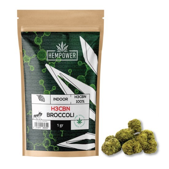 Cannabis Flower Broccoli H3CBN 100% 1gr.