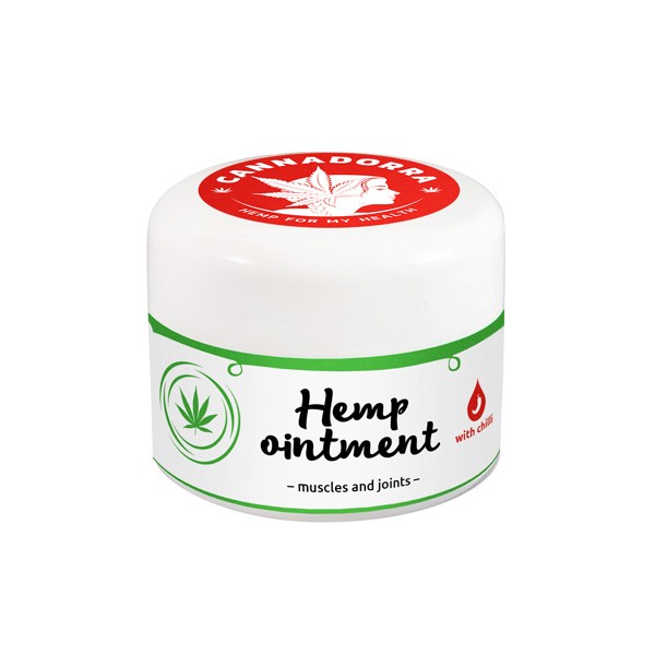 Cannabis Cream with Chili for Muscles and Joints 12ml