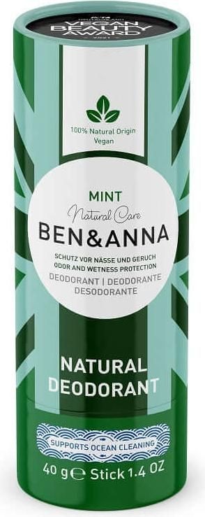 Deodorant Stick - Mint Ben&Anna 40g