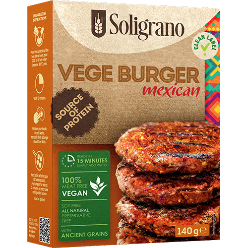 Burger Vegan - Μεξικάνικο 140gr