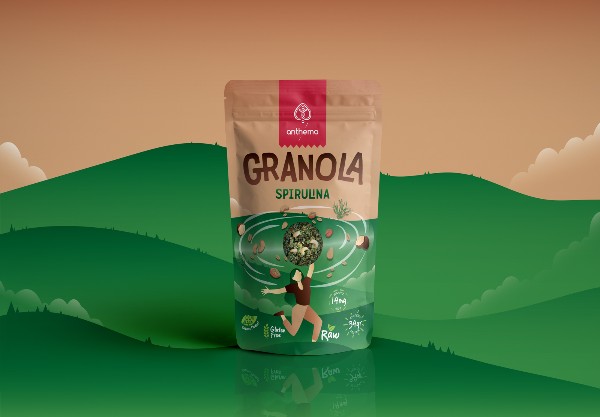 Γκρανόλα Granola Spirulina 350γρ ΒΙΟ Χ/ΓΛ