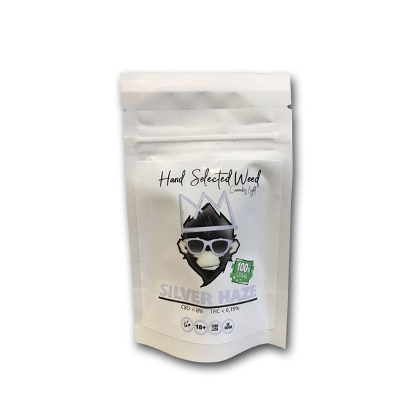 Hand Selected Weed – Silver Haze CBD 8% - 1gr