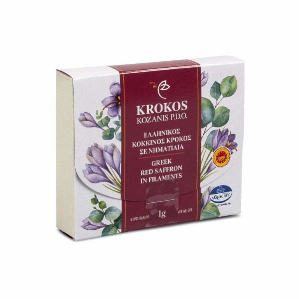 Krokos Kozanis 1gr Saffron Threads