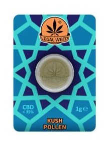 Legal Weed Pollen Kush CBD<35% - 1gr