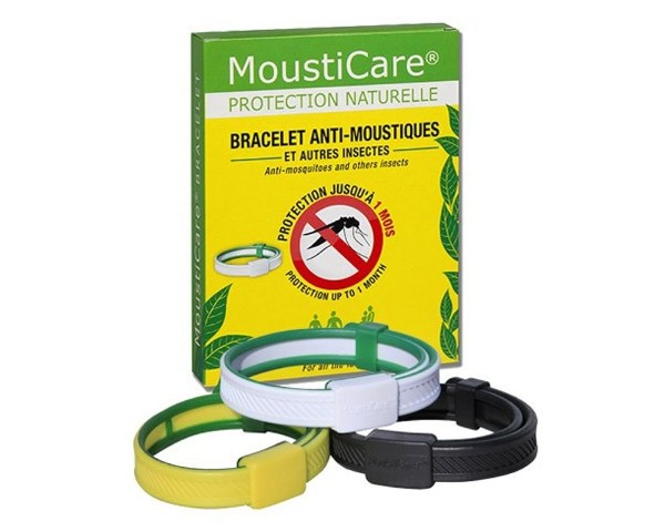 Mousticare Anti-Mosquito Bracelet White