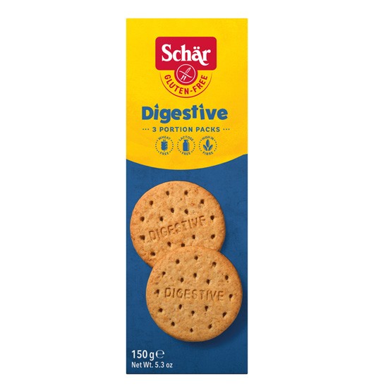 Μπισκότα Digestive Schar Χ/γλτ. 150γρ
