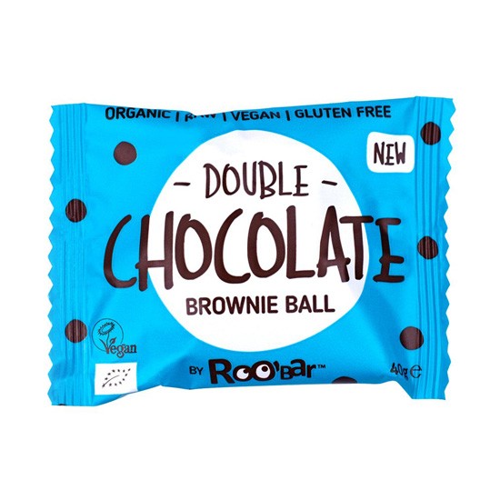 Brownie ball Double Chocolate X/Gl. 40gr