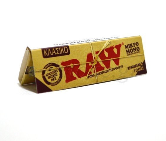 RAW Rolling Papers Classic - Unrefined - SMALL SINGLE