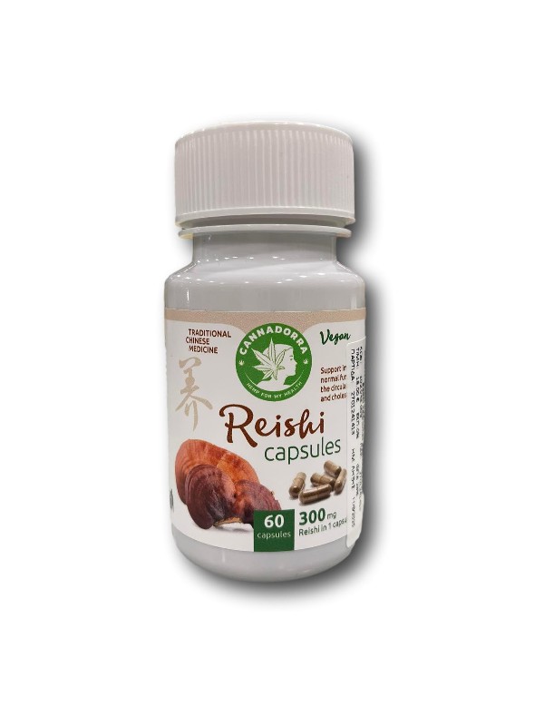 Reishi mushroom capsules 60pcs