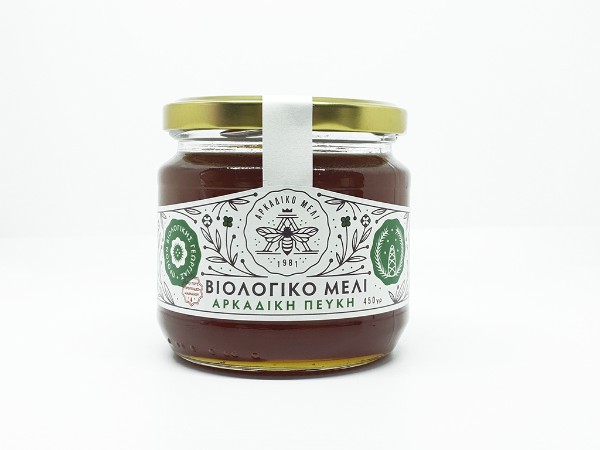 Organic Honey from Arcadian Pine 450g
