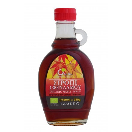 Maple Syrup Grade C ORGANIC 189ml