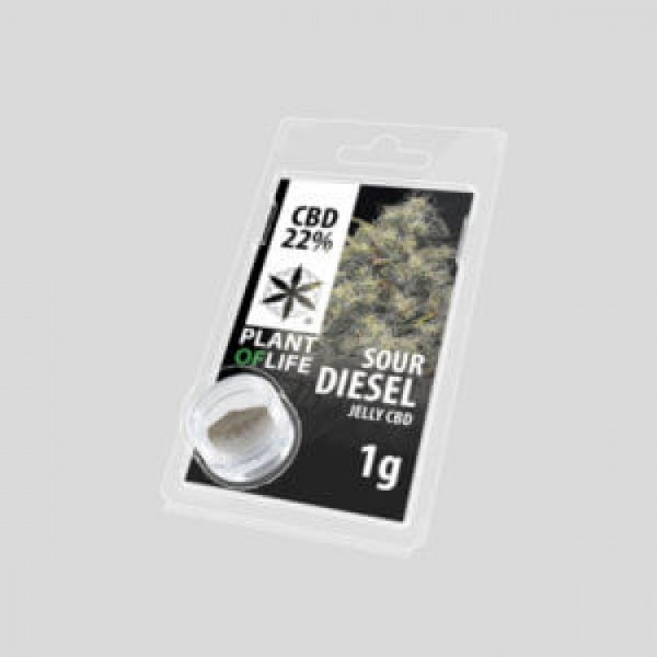 Sour Diesel 22% CBD Jelly