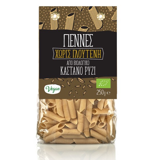 Brown Rice Penne Pasta 250g