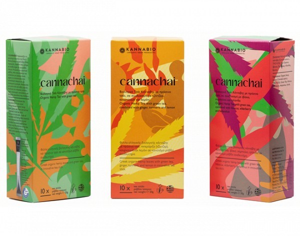 Cannabis Tea - Green Tea 10pcs