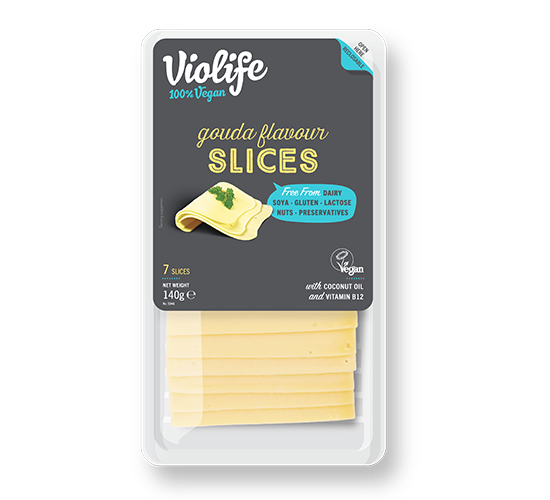 Τυρί φυτικό Gouda σε φέτες Violife 140gr
