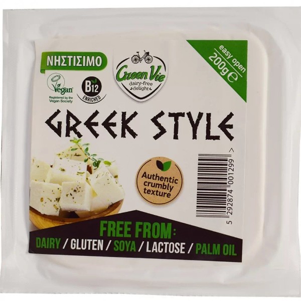 Χορτοφαγικό Τυρί Greek Style-Φέτα 200gr