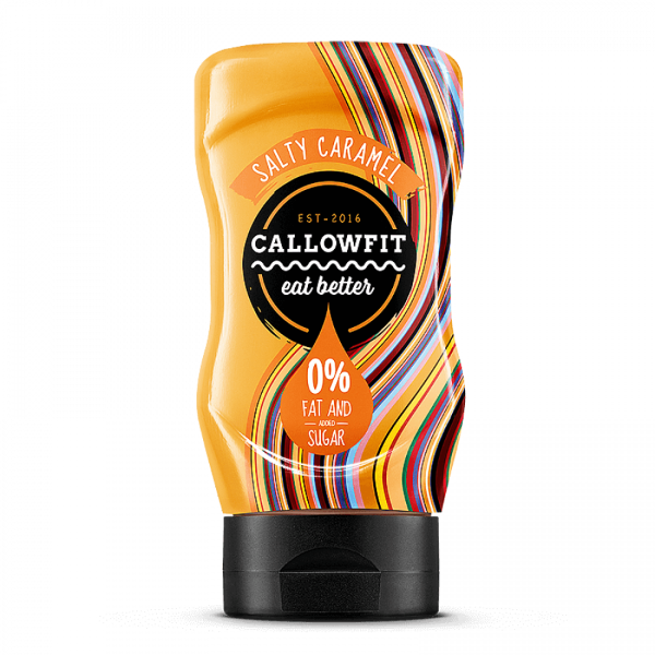 Salty Caramel Sauce Callowfit 300ml