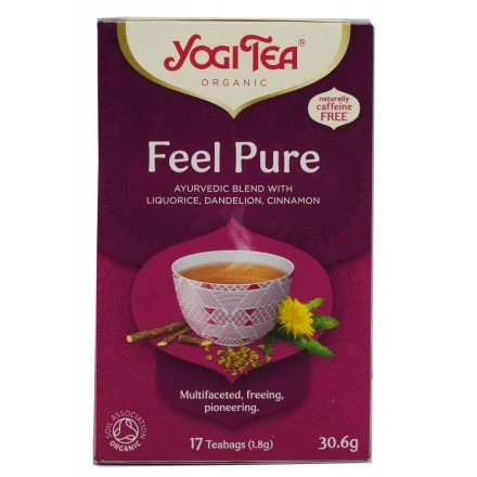 Τσάι Yogi - Feel Pure 17τμχ - 30,6gr BIO